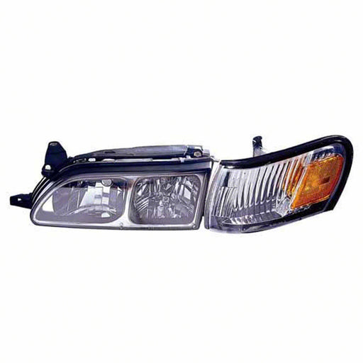 Toyota Corolla Headlight Set Diamond Design W/ Bezel Includes Corner Lamp Performance Set - TO2505107