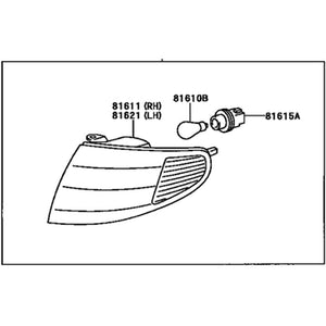 Passenger Side Parking Light Lens image