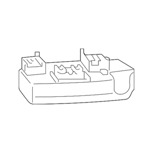 Passenger Side Fog Light Bracket image