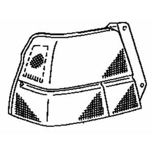 Driver Side Tail Light Assembly image
