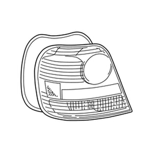 Passenger Side Tail Light Assembly image
