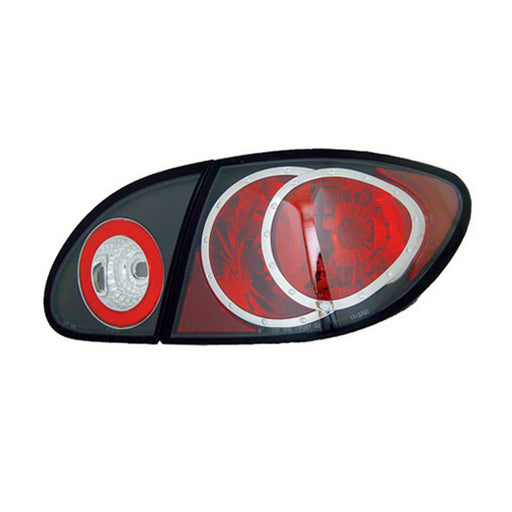 Toyota Corolla Tail Light Set W/Clear Lens W/ Housing - TO2811139