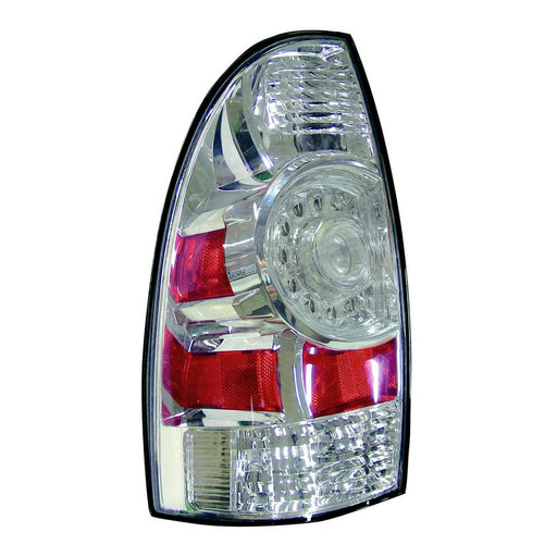 Toyota Tacoma Tail Light Set Led W/Clear Lens Chrome Bezel - TO2811150