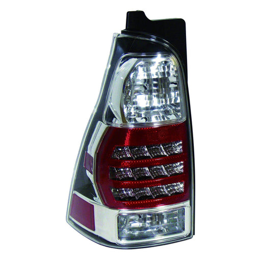 Toyota 4Runner Tail Light Set Led W/Clear Lens Chrome Bezel - TO2811152