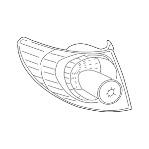 Passenger Side Tail Light Housing image