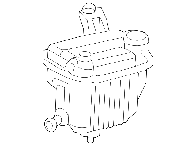 Lexus/Toyota Corolla/Prius/Prius AWD-e/Prius Prime/UX200/UX250h/UX300h Radiator Outlet Tank 4 Cyl 2.0L Reservoir & Cap Assy - TO3014143