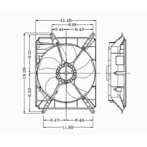 Engine Cooling Fan Assembly image