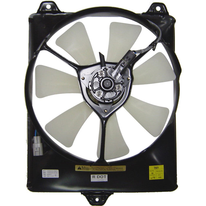 Toyota Avalon A/C CAPA Certified Condenser Fan Assembly Includes Motor/Blade/Shroud Right Side - TO3115114C
