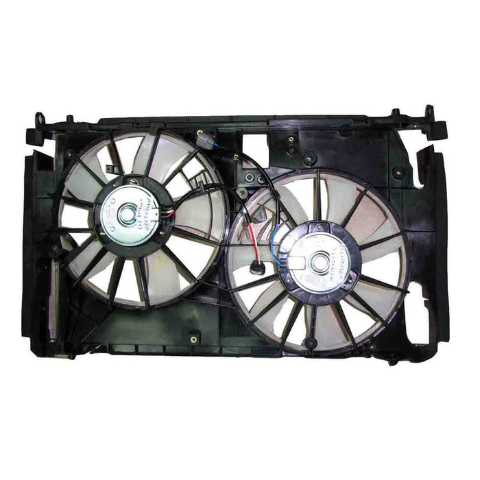 Toyota RAV4 CAPA Certified Engine Cooling Fan Assembly W/O Towing Pkg Motor/Blade/Shroud Assembly 3.5L V6 - TO3115150C
