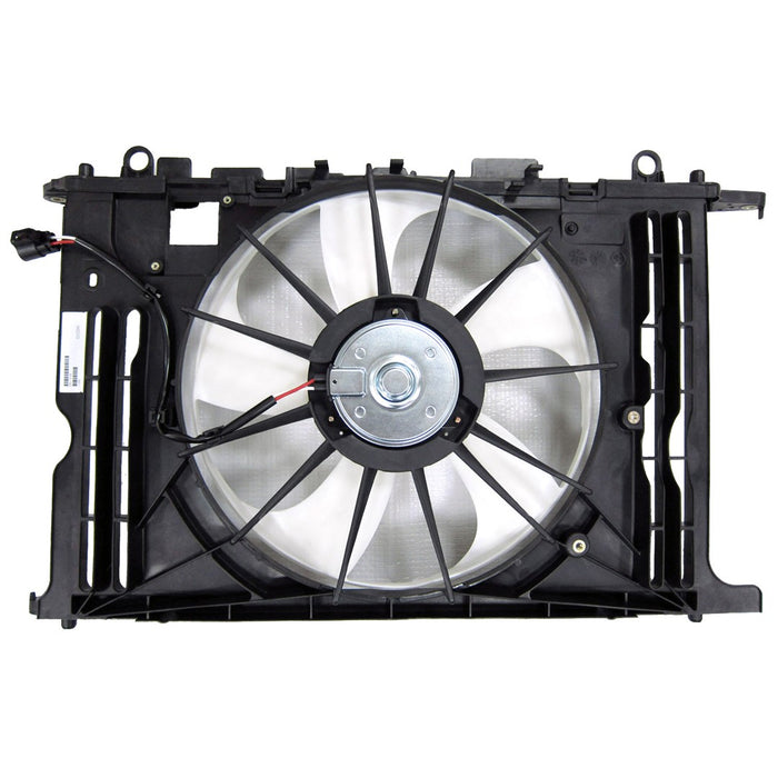 Pontiac Vibe/Toyota Corolla/Matrix Engine Cooling Fan Assembly Motor/Blade/Shroud Single Fan Assembly 1.8L L4 - TO3115156