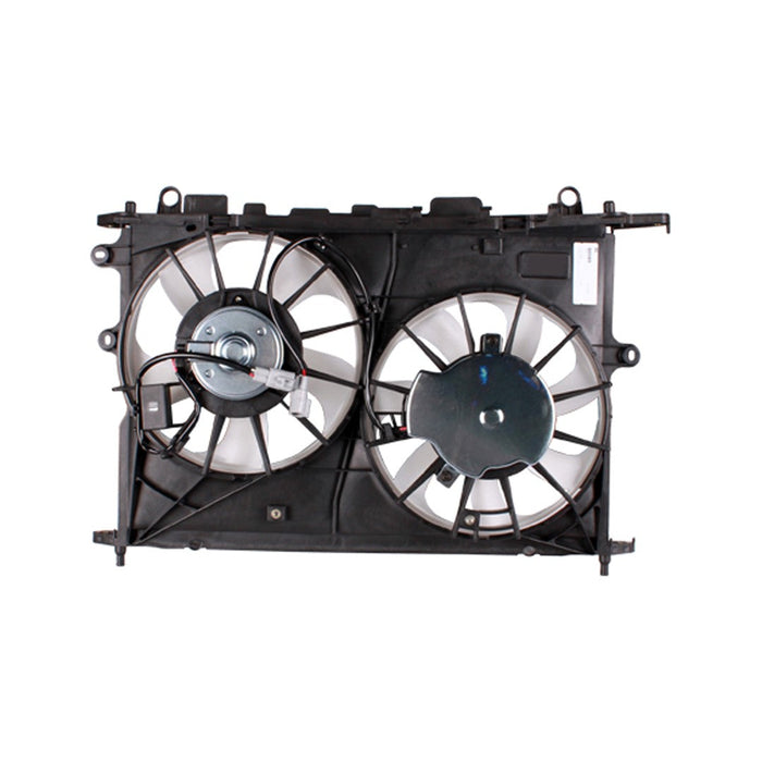 Toyota Corolla/Matrix CAPA Certified Engine Cooling Fan Assembly Motor/Blade/Shroud Dual Fan Assembly 2.4L L4 - TO3115157C