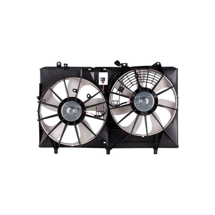 Toyota Sienna CAPA Certified Engine Cooling Fan Assembly Motor/Blade/Shroud Dual Fan Assembly 2.7L L4 - TO3115167C