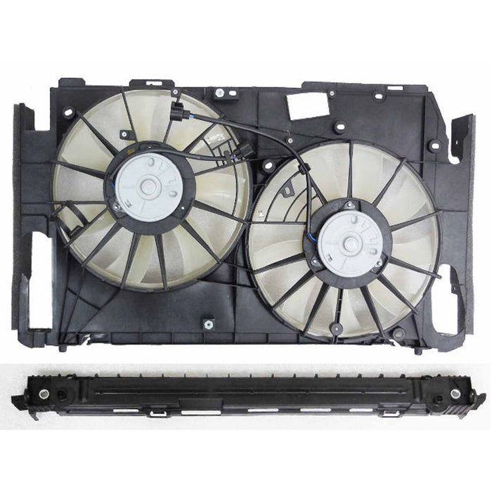 Toyota RAV4 Engine Cooling Fan Assembly Japan Built W/Towing Pkg Motor/Blade/Shroud Assembly 3.5L V6 - TO3115174