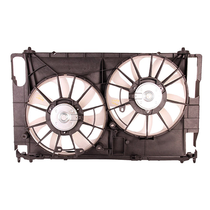 Toyota RAV4 CAPA Certified Engine Cooling Fan Assembly North America Built Motor/Blade/Shroud Dual Fan Assy - TO3115177C