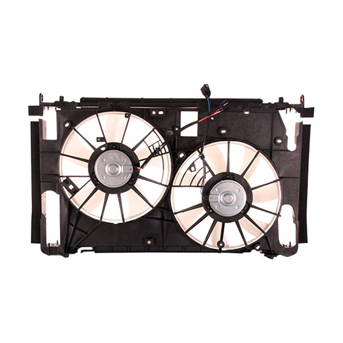 Toyota RAV4 Engine Cooling Fan Assembly W/O Towing Pkg Na Built Motor/Blade/Shroud Dual Fan Assembly 3.5L V6 - TO3115183