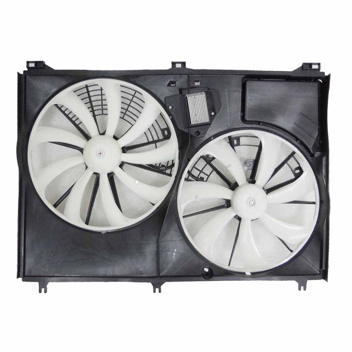 Toyota Highlander CAPA Certified Engine Cooling Fan Assembly W/O Towing Pkg Motor/Blade/Shroud/Module Assy 2.7L L4/3.5L V6 - TO3115195C