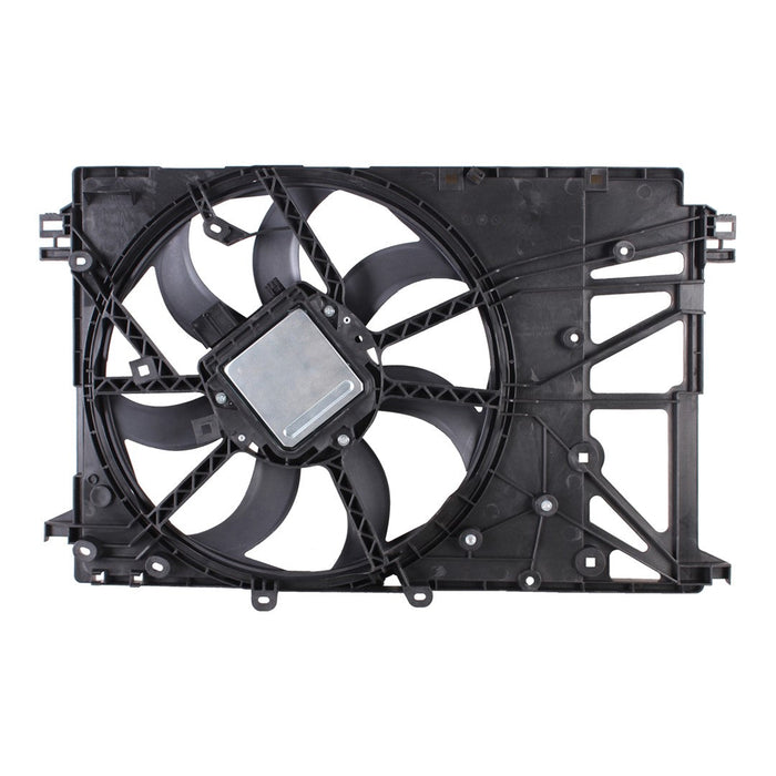 Toyota Avalon/Camry Hybrid LE/Hybrid SE/Hybrid SE Nightshade/Hybrid XLE/Hybrid XSE/Hybrid Limited/Hybrid XLE/Hybrid XSE/Hybrid XSE Nightshade/Lexus ES300h CAPA Certified Engine Cooling Fan Assembly Single Fan Assy - TO3115209C