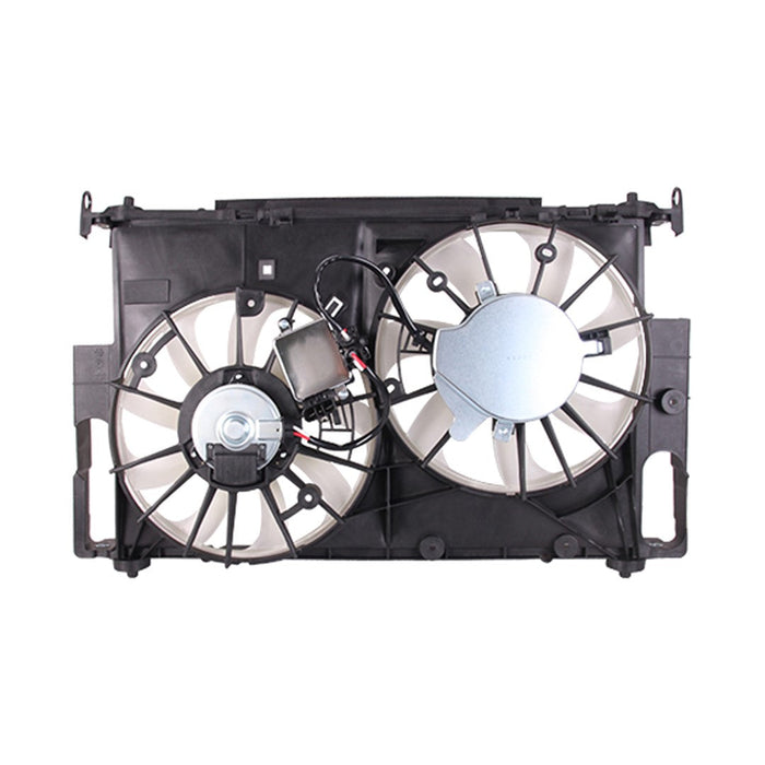 Lexus NX300h/Toyota RAV4 Hybrid LE+/Hybrid Limited/Hybrid SE/Hybrid XLE CAPA Certified Engine Cooling Fan Assembly Motor/Blade/Shroud/Module Dual Fan Assy - TO3115211C