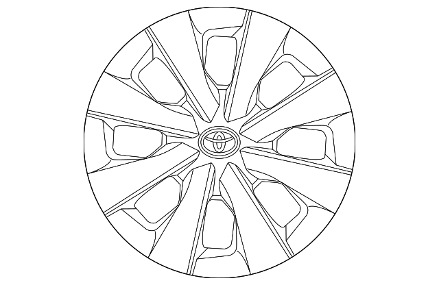 Toyota Corolla Set Of 4 Wheel Cap - TO5995112