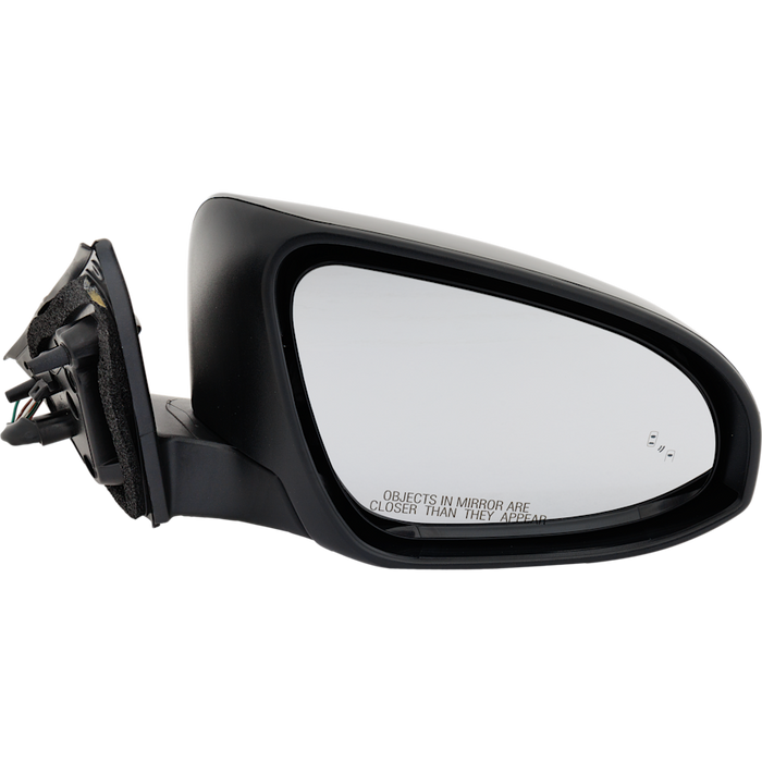 Toyota Camry Hybrid SE/Hybrid XLE/XLE Passenger Side Door Mirror W/Blind Spot Detection W/Cover Assembly - TO1321316