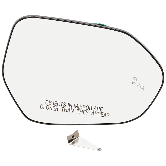 Toyota Camry/Corolla/Prius/Prius Prime Hybrid/Hybrid LE/Hybrid Nightshade/Hybrid SE/Hybrid XLE/Hybrid XSE Passenger Side Door Mirror Glass W/Blind Spot Detection - TO1325141