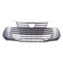 Toyota Avalon CAPA Certified Grille Silver Gray Without Sensor/Camera Limited/XLE Models(Bar Style) - TO1200436C