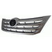 2011-2012 Toyota Avalon Grille Chrome Painted Black Without Mark - TO1200341-Partify-Painted-Replacement-Body-Parts