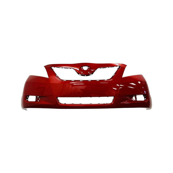 Toyota Camry BASE/SE/LE/XLE/HYBRID CAPA Certified Front Bumper With Tow Hook Hole - TO1000327C