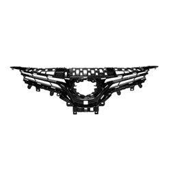 Toyota Camry CAPA Certified Grille Glossy Black With Surround View XLE - TO1200421C