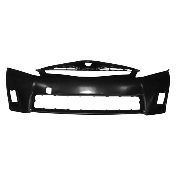 Toyota Camry Hybrid CAPA Certified Front Bumper With Tow Hook Hole - TO1000358C