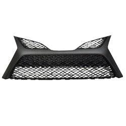 Toyota Camry Lower CAPA Certified Grille Matte Black Without Sensor SE Model - TO1036185C