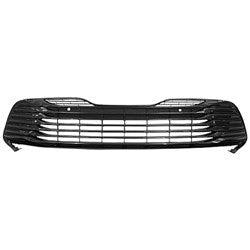 Toyota Camry Lower CAPA Certified Grille Painted Dark Gray Bar Style With Sensor XLE - TO1036184C