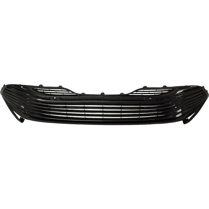 2018-2020 Toyota Camry Lower Grille Painted Dark Gray Bar Style With Sensor XLE - TO1036184-Partify-Painted-Replacement-Body-Parts