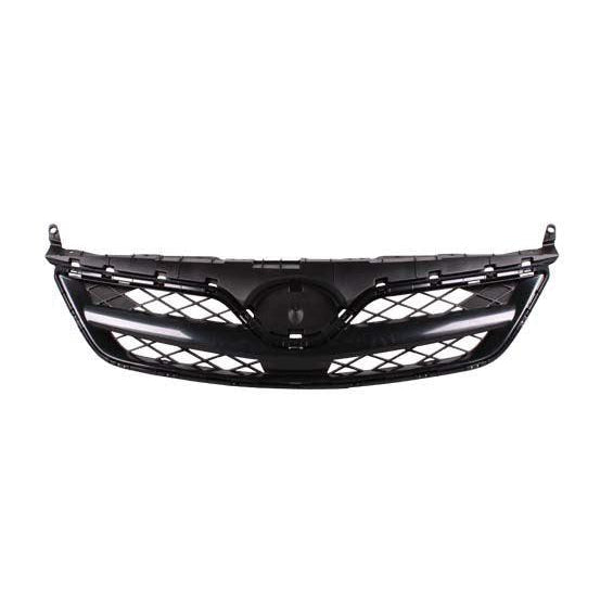 Toyota Corolla Sedan CAPA Certified Grille Black - TO1200340C