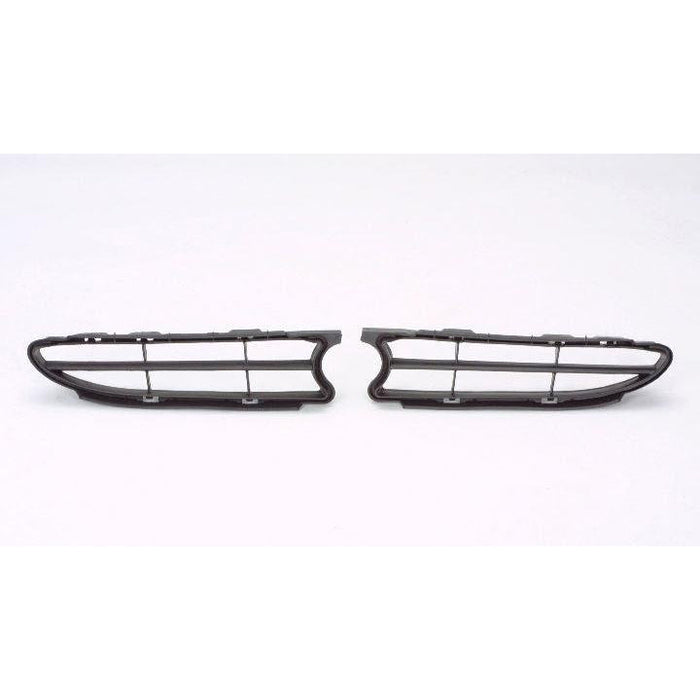 Toyota Corolla Sedan CAPA Certified Grille Matte Black Driver Side - TO1200214C