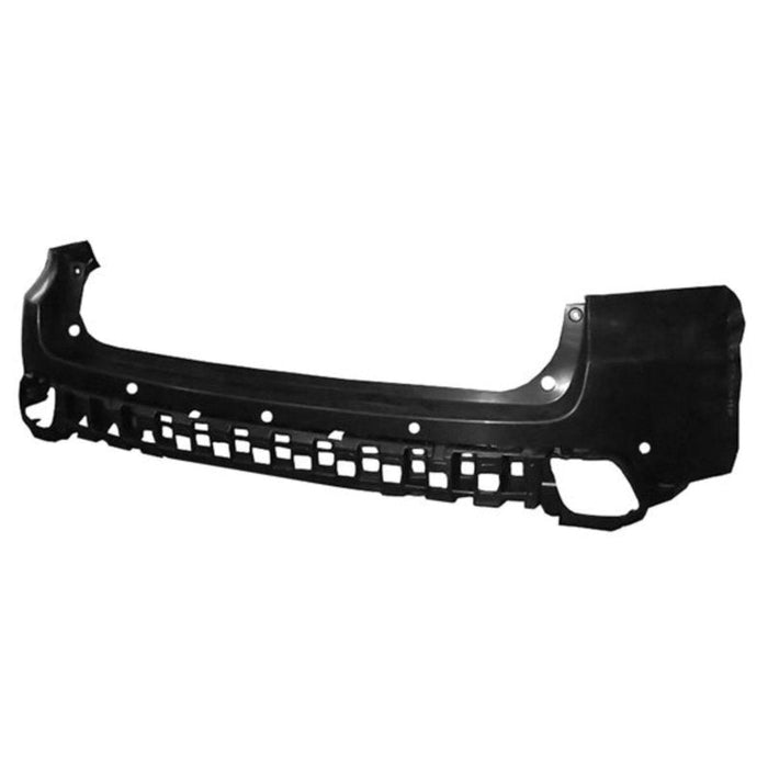 Toyota Highlander CAPA Certified Rear Upper Bumper With Sensor Holes - TO1114101C