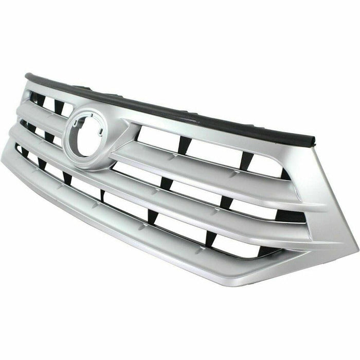 2011-2013 Toyota Highlander Grille Black - TO1200346-Partify-Painted-Replacement-Body-Parts