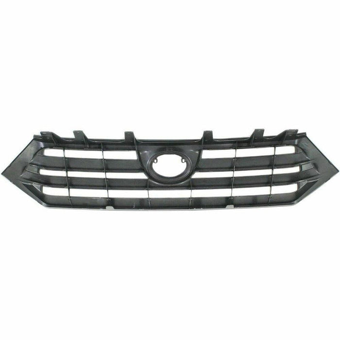 2011-2013 Toyota Highlander Grille Black - TO1200346-Partify-Painted-Replacement-Body-Parts