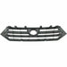 2011-2013 Toyota Highlander Grille Black - TO1200346-Partify-Painted-Replacement-Body-Parts