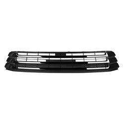 Toyota Highlander Lower CAPA Certified Grille Matte Black With Black Moulding - TO1036172C