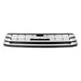 2017-2019 Toyota Highlander Lower Grille Matte Black With Silver Moulding - TO1036173-Partify-Painted-Replacement-Body-Parts