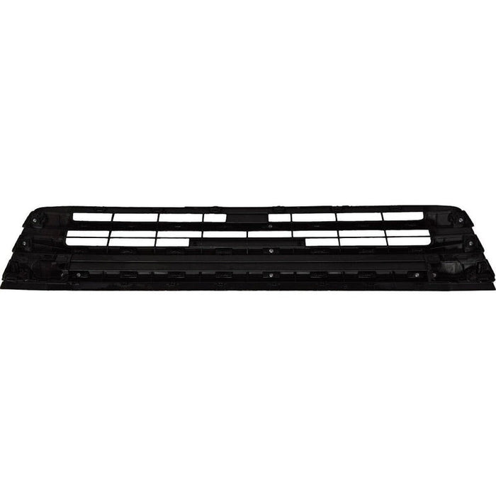 2017-2019 Toyota Highlander Lower Grille Matte Black With Silver Moulding - TO1036173-Partify-Painted-Replacement-Body-Parts