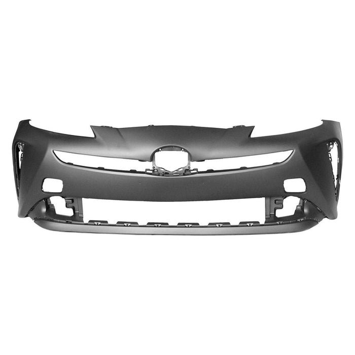 Toyota Prius Base/AWD CAPA Certified Front Bumper Without Sensor Holes - TO1000457C