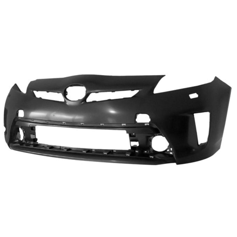 Toyota Prius CAPA Certified Front Bumper With Headlamp Washer Holes - TO1000393C