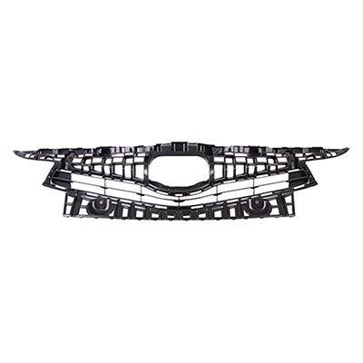 Toyota Prius V CAPA Certified Grille Matte Black - TO1200404C