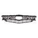 2012-2014 Toyota Prius V Grille Matte-Dark Gray With Chrome Moulding - TO1200348-Partify-Painted-Replacement-Body-Parts