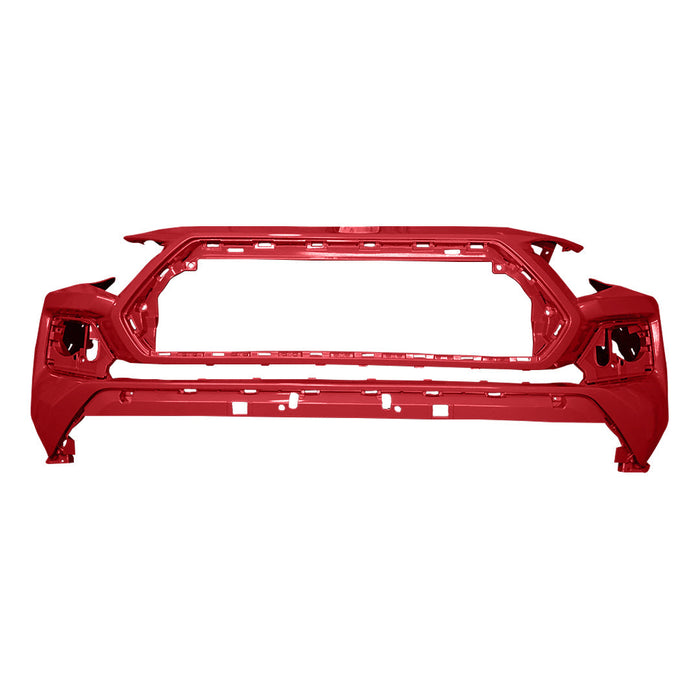 Toyota RAV4 Adventure/Trail Model CAPA Certified Front Bumper Without Sensor Holes For Canada Manufactured Models - TO1000453C