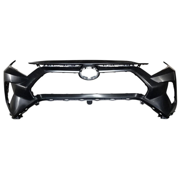 Toyota RAV4 Non Adventure/Trail Model Japan CAPA Certified Front Bumper With Sensor Holes - TO1000452C