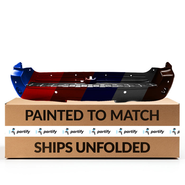 Toyota Sequoia OEM Rear Bumper With Top Pad & With Sensor Holes - 521590C909