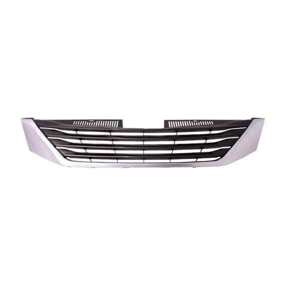 Toyota Sienna CAPA Certified Grille Black Finish With Chrome Moulding Base/Le Model - TO1200334C